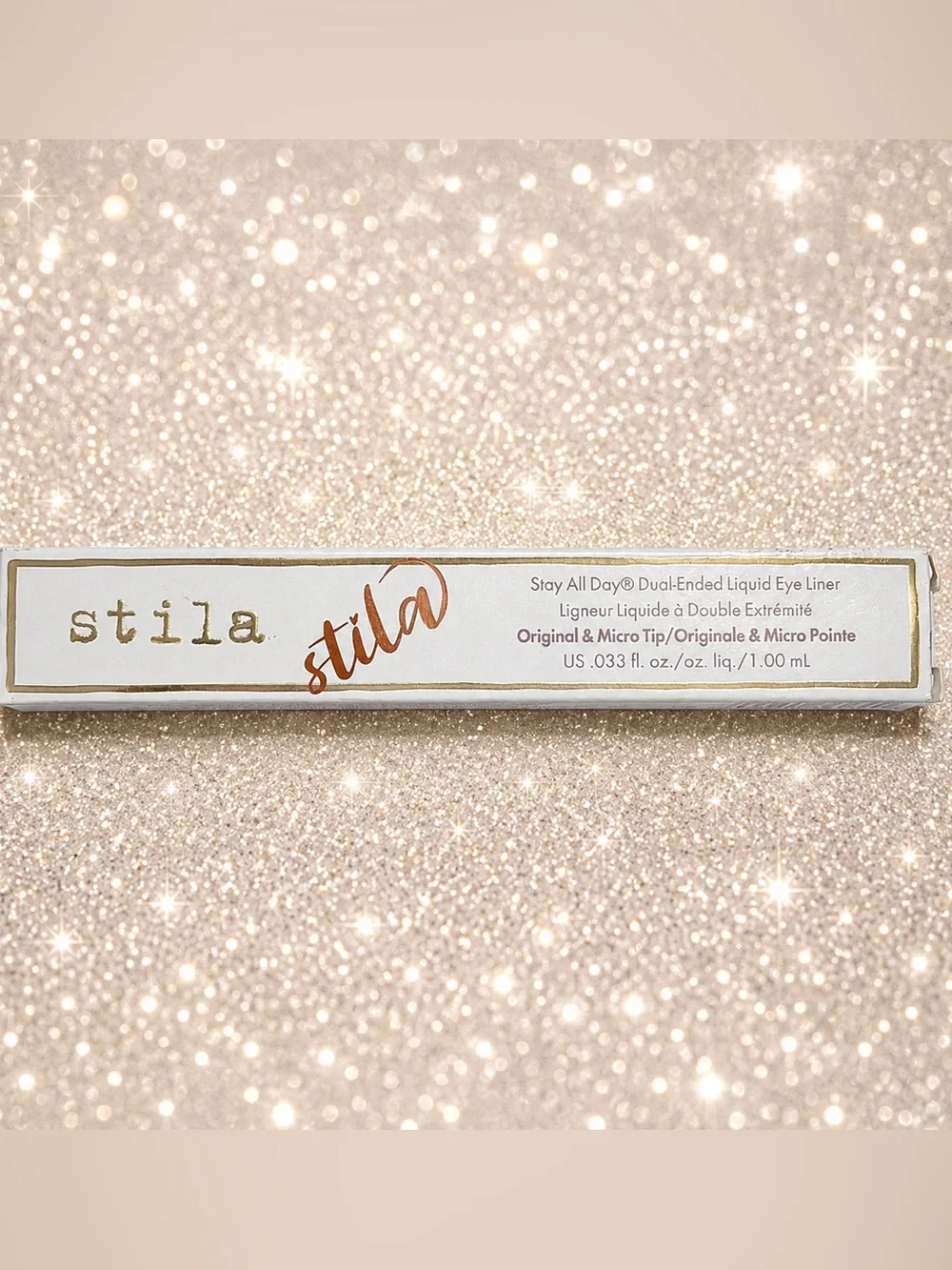 Stila Stay All Day Dual-Ended Waterproof Liquid Eye Liner - Intense Black